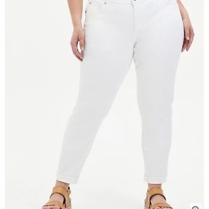 Brand new with tags boyfriend stretch crop jeans